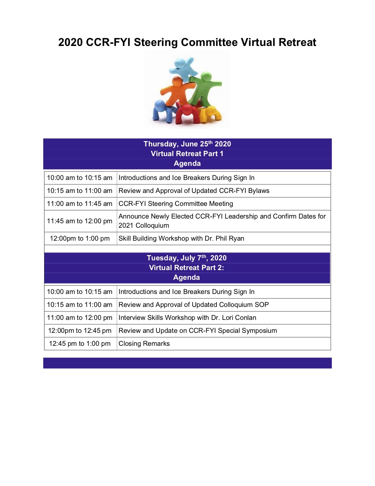 CCR FYI Steering Committee > CCR-FYI Steering Committee Home > 2020 Retreat Agenda d1.jpg
