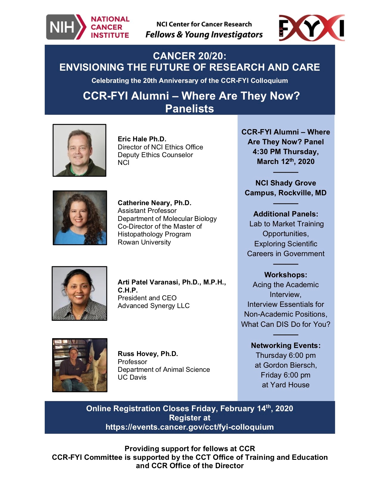 CCR FYI Steering Committee > CCR-FYI Steering Committee Home > CCR Alumni Panel Announcement Flier d1.jpg