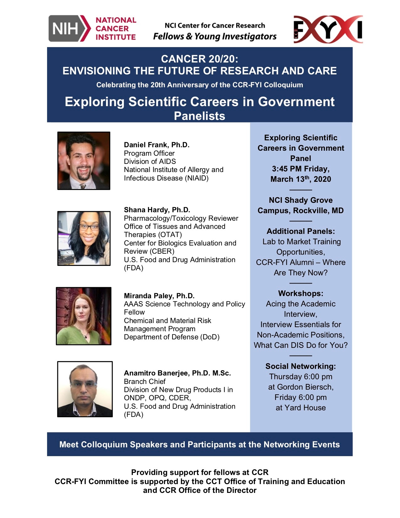 CCR FYI Steering Committee > CCR-FYI Steering Committee Home > Career in Government Panel Announcement Flier d1.jpg