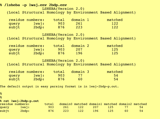 parsing result to a file example