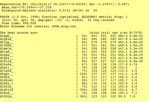 statistics report example