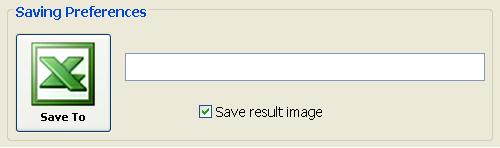 save to excel screen